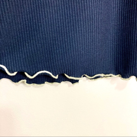 ModCloth Move With You Top Ribbed Knit 3/4 Sleeves - Picture 5 of 8